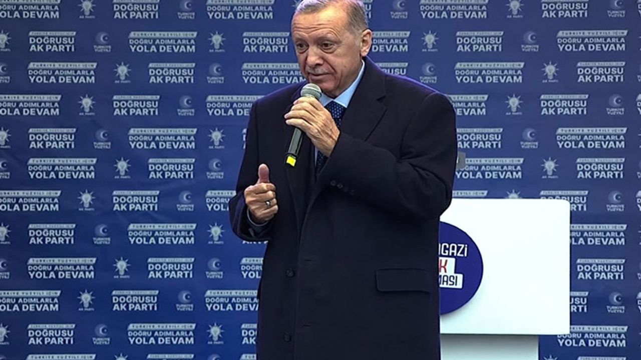 Cumhurbaşkanı Erdoğan: 'Meral hanımı masaya döndüren de, Muharrem İnce'yi adaylıktan çektiren de aynı güçtür'
