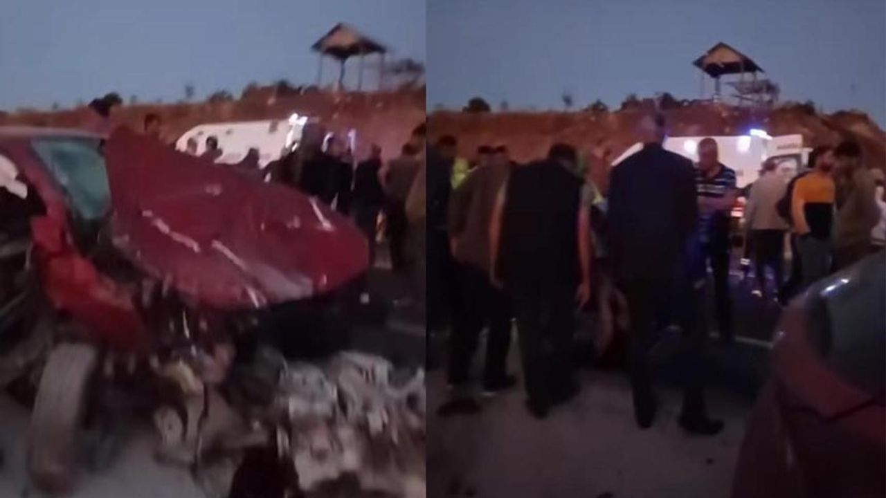 Diyarbakır’da hafif ticari araç otomobille çarpıştı: 6 yaralı