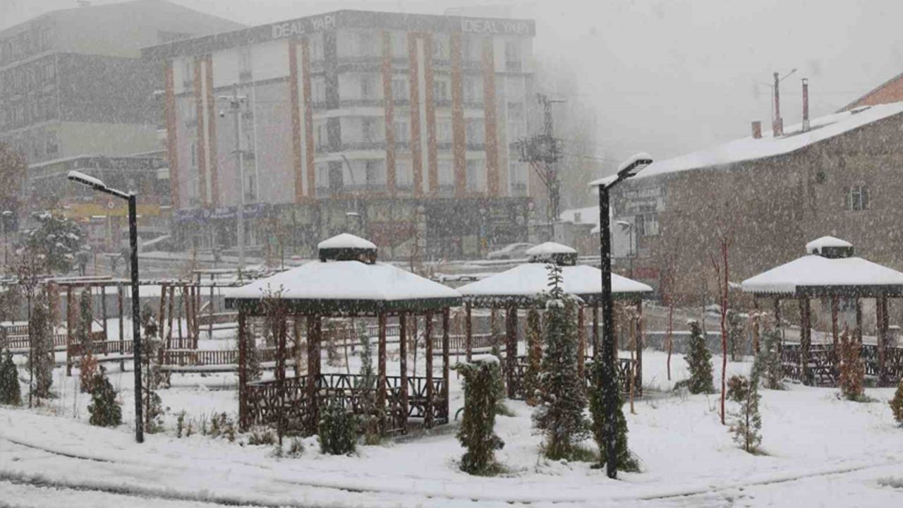 Başkale’de kar yağışı: 7 yerleşim yerinin yolu kapandı