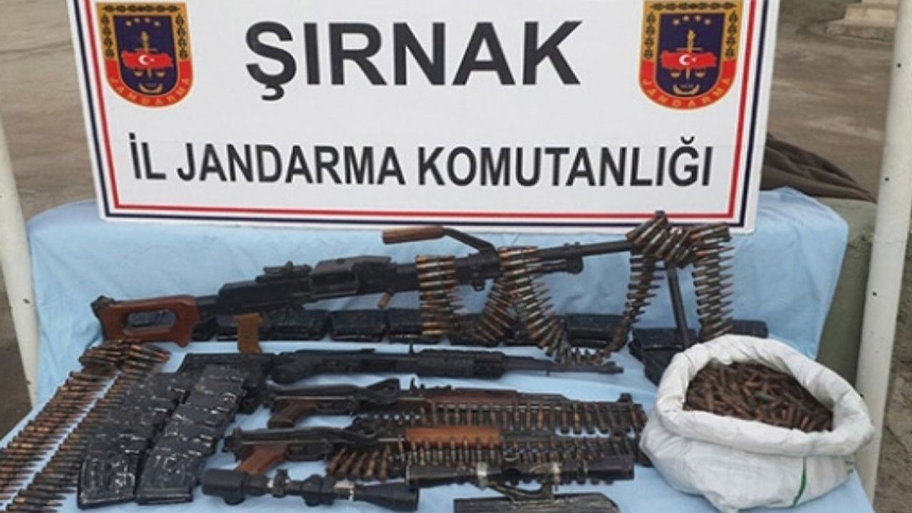 Şırnak’ta son 6 aylık asayiş olaylarında 114 adet tabanca ve çok sayıda malzeme ele geçirildi
