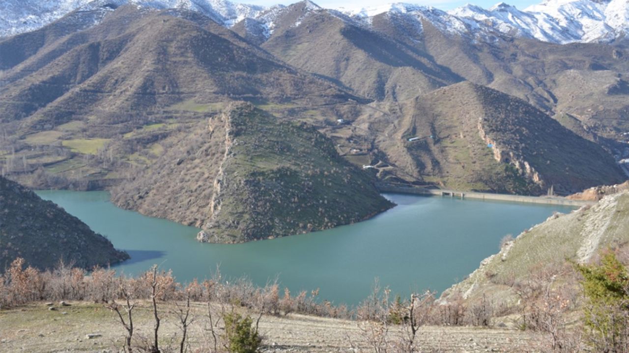 Kar ve yağmur yağışları Şırnak’ta barajlardaki su seviyesini yükseltti