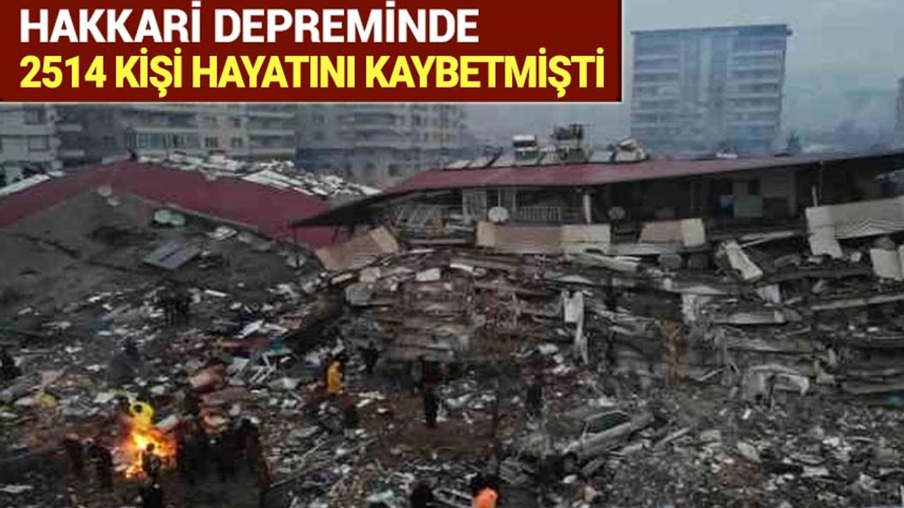 Türkiye'de yaşanmış en büyük depremler! Listede Hakkari de var