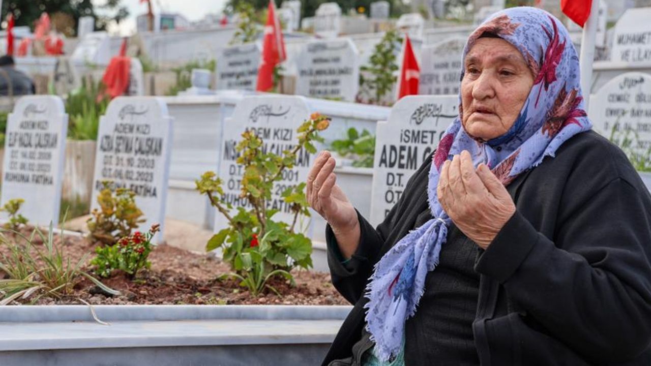 80 yaşındaki anne Kahramanmaraş’ta ailesinden 11 kişiyi kaybetti
