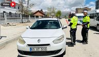 Yüksekova’da sürücüler trafik testinden geçti