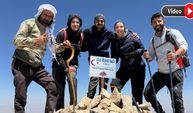 Cilo Reşko Dağı’na Tırmanmak İçin 1.537 Kilometre Yol Kat Ettiler