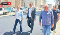 Yüksekova Eşbaşkanları yol çalışmasını yerinde inceledi