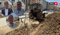 Yüksekova’da sonunda yapılıyor! Orta Refüj İçin Traktörler İş Başında