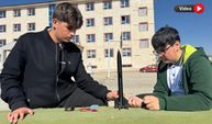 Yüksekova Fen Lisesi öğrencilerinden roket denemesi
