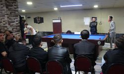 Yüksekova'da Bilardo Turnuvası Düzenlendi