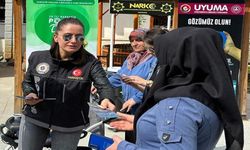 Hakkari'de narkotik suçlarla mücadele şube müdürlüğü, Bin kişiye “UYUMA” projesini tanıttı