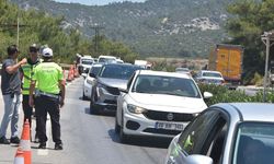 Bodrum’a 48 saatte 35 binden fazla araç giriş yaptı