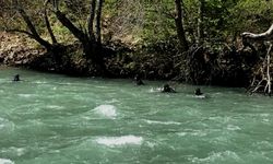 Tunceli Belediyesi dalgıç ekibinden, boğulma vakalarına karşı eğitim