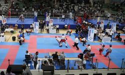 Mardin’de kick boks şampiyonasında heyecan sürüyor