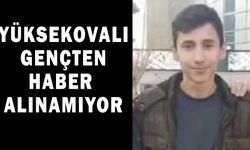 Yüksekovalı gençten haber alınamıyor