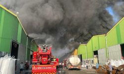 Adana'da geri dönüşüm tesisinde yangın