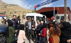 Kaymakam Kumcu'dan Üzümlü Sınır Kapısı’na ziyaret