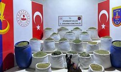 Diyarbakır'da 2 ton  120 kilo esrar ele geçirildi