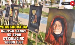 Yüksekova'da Kültür, Sanat ve Spor etkinliğine yoğun ilgi