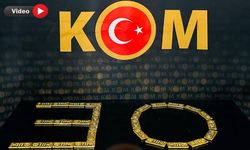 Yüksekova'da külçe altın operasyonu