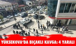 Yüksekova’da bıçaklı kavga: 4 yaralı