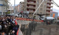 Hacı Sait Camisi’nin temeli dualarla atıldı