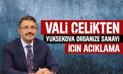 Vali Çelik: Yüksekova Organize Sanayi bölgede istihdama katkı sağlayacak