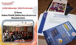 YUKADER Kadına şiddete karşı yönelik bir mesaj yayımladı