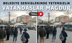 Hakkâri Belediye otobüslerinde yetersizlik: Vatandaşlar mağdur!