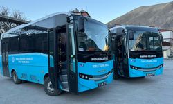 Hakkari’de toplu taşımaya 6 yeni otobüs!