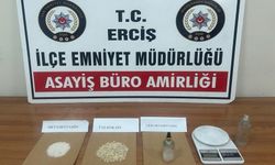 Erciş’te uyuşturucu ve hırsızlık operasyonu