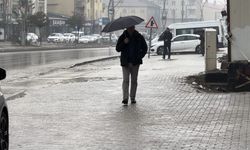 Yüksekova’da kar yağışı yerini yağmura bıraktı