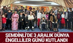 Şemdinli'de 3 Aralık Engelliler Günü Kutlandı