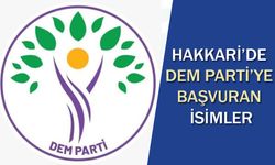Hakkari'de DEM Parti'ye başvuran isimler
