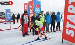 Yüksekova'da  kayaklı koşu milli takım elemeleri başladı