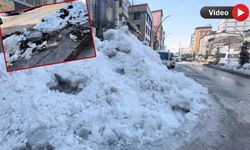 Vatandaşlar: Çarşı merkezi çöpten ve kardan geçilmiyor