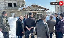 Yüksekova'da madde bağımlıların mesken haline getirdiği metruk binalar yıkılıyor