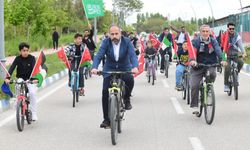 Van YYÜ öğrencileri Gazze'ye destek protestolarını sürdürüyor