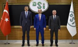 Vali Çelik'ten DSİ Genel Müdürü Balta’ya ziyaret
