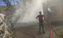 Yüksekova'da yangın: 2 bin 500 bağ ot kül oldu