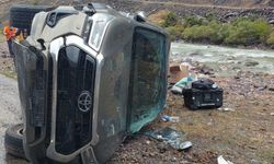 Hakkari - Çukurca karayolunda kaza: 2 yaralı