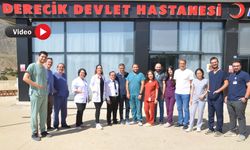 Derecik'te yapılan yeni hastane ile 12'si uzman 25 doktor hastalara şifa dağıtıyor