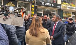 Esnafın protestosu Belediye Eş Başkanların ara girmesiyle son buldu