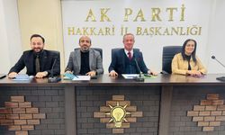 Hakkari AK Parti İl Başkanlığı kongreye gidiyor