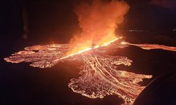 İzlanda'nın Reykjanes Yarımadası'ndaki yanardağ 7. kez patladı