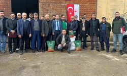 Hakkari’deki çiftçilere tohum desteği yapıldı