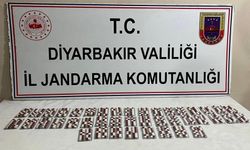 Diyarbakır’da 584 adet uyuşturucu hapla yakalanan zanlı tutuklandı