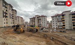 Esenyurt (Bajerge) TOKİ küme evlerinin yolları asfaltlanıyor