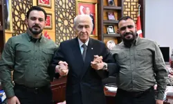 Suriye Milli Ordusu'ndan Devlet Bahçeli'ye ziyaret