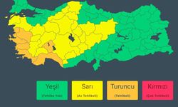 Meteoroloji'den 30 il için sarı ve turuncu kodlu kuvvetli sağanak ve fırtına uyarısı