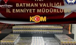 Batman’da bin 940 paket gümrük kaçağı sigara ele geçirildi